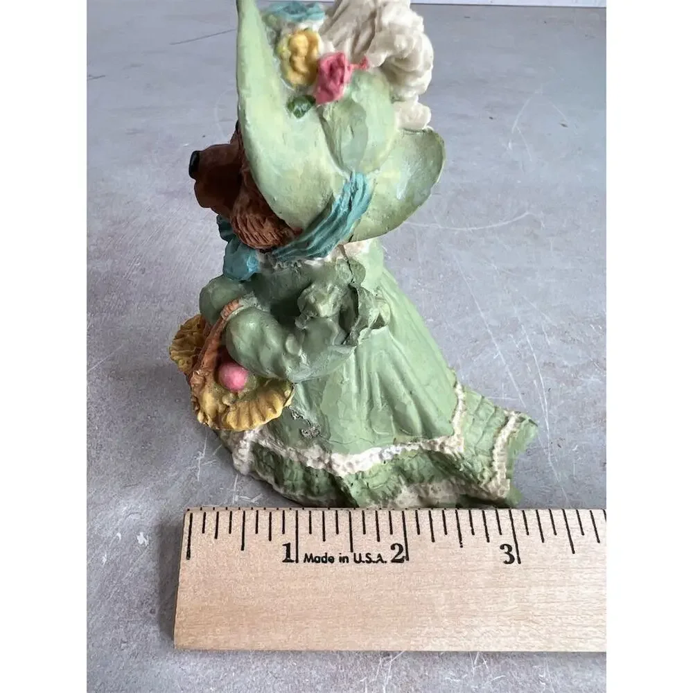 Albert Price Vintage Granny‎ Bear Figurine with Basket 5
